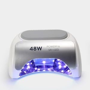 Misscheering 48W Cordless LED/UV Nail Lamp Gel Polish Light Dryer Manicure UV ricaricabile