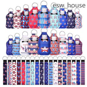 Portable Travel Bottles Hand Sanitizer Holder Leakproof Refillable Empty Bottle with Lanyard Wristlet Party Favors