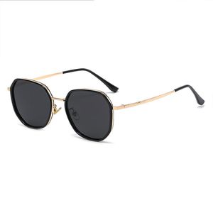 Sunglasses 2022 Vintage Fashion Metal Women Men Brand Design Sun Glasses Mirror Trendy Square Gafas De Sol Uv400 D-20