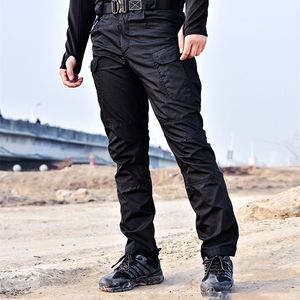 Tactical Pants Military Men Cargo Pants Full Length Many Pockets Trouser Hunter Field Combat Woodland SWAT Army Airsoft Clothes 201126
