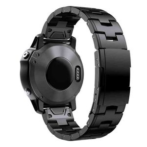 Garmin Fenix ​​5x Plusx 5X 6X 3 3HR 스트랩 26mm MK2S MK1 MK2 H220419249E 용 타이타늄 합금 팔찌 호환