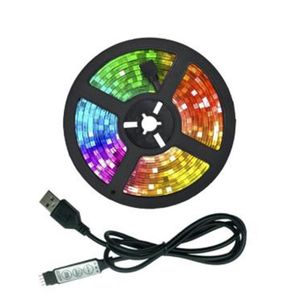 Streifen LED-Leuchten TV Hintergrundbeleuchtung Band Flexible Lampe USB Infrarotsteuerung Dekoration Diode Zubehör Ausrüstung BluetoothLED
