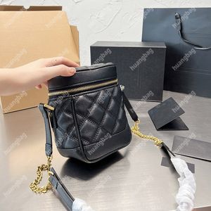 High Quality Shoulder Bags Vintage Crossbody Luxury Designer Handbags Chains Women Fashion Bag Leather Bucket 3 Colors Drawstring Handbag