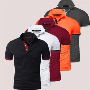 Erkek Polos Yaz Erkek Po Lo Gömlek Chemise Homme Rahat Pamuklu Kısa Kollu Yüksek Miktar Camisas De Manga Corta Para Caballero