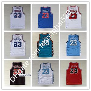 Men 23 Basketball Jersey Red Mi Space Jam Looney Toones Michaels Squad Team 96 98 Shirts Tunesquad Throw Back College North CA Maglie