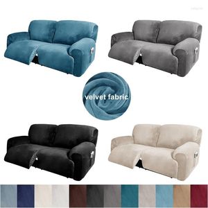 Крышка стула Seater XL Velvet Scliner Cover Relake Lazy Boy Argshair Большой размер