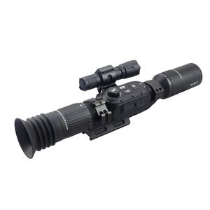 HD Digital 3-24x Night Vision Ammage Outdoor Night Night Tactical Monocular Telescope con torcia laser laterale.