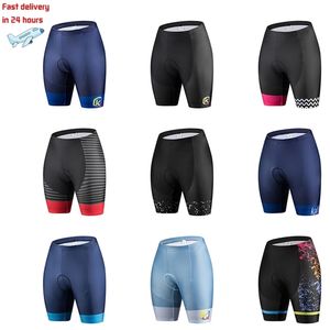 Womens Professional Short Pants Clothing MTB Road Cycling Shorts QuickDrying Uniform Breathable Mens Pink Gel Pad Summer 220721