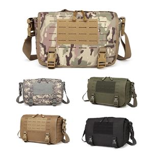 Bolsa de equipamento tático Bolsa de ombro Assault Combat Versipack Esportes ao ar livre Caminhada Sling Pack Bolsa de camuflagem NO11-239