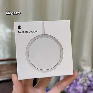 50PCS 15W FAST MACSAFE MAG MAGNETIC WIRELESS CHARGER充電パッド用iPhone 12 13 11 PRO MAX 13MINI MAC SAFE STATION MAGSAFE-CHARGER