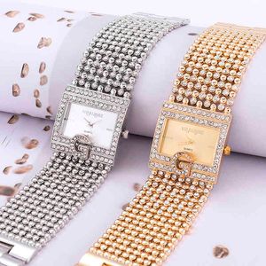 2022 Watch Brand Luxury Casual Women Round Diamond Bracelet Bracelet Watch Analog Quartz Movement Watch Dropshipping