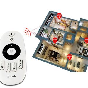 Smart Dimmer LED Controller DC12-24V RF433 Wireless 5key Remote Dimmer SMD5050 2835 5630 Single Color