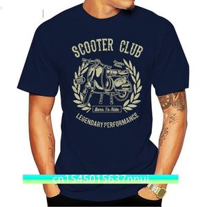 Motosiklet Tshirt Scooter Club Efsanevi Performans 11 Renk 8 Boyutlar Tee Sesli 220702