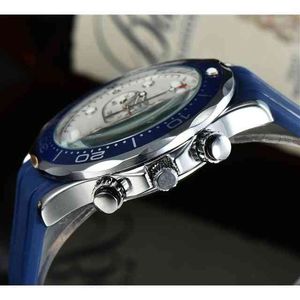 Watches Wristwatch Luxury Fashion Designer Platform Aubergine Full Function Six Needle Tape Men's Simple Watcheu5p