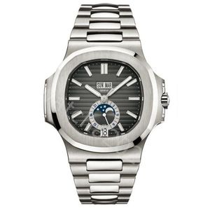 PPF Herrenuhr Super Clone Auto Cal.324 Uhr Herren Lunar Display 5726 Datum 904L Stahluhr Premium Saphir