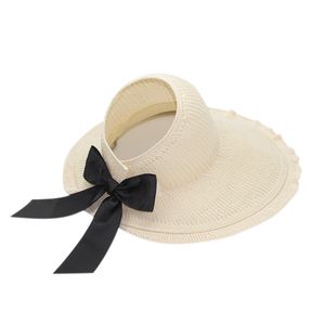 Chapéu dobrável de sol dobrável de verão feminino