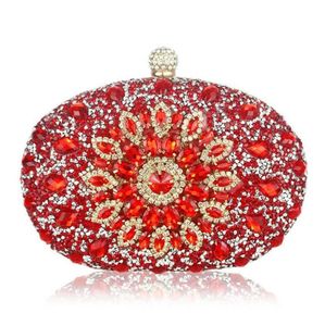 Sunflower Diamond Buckle Fashion Dinner Bag Party Evening Wear All match Hand held Crossbody Shoulder Bags Wedding handbag