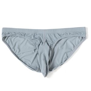 Kalsonger Herr Underkläder Trosor Elefant Nose Bulge Pouch Ice Silk Seamless Andas Sexiga kalsonger Gay Sissy Underkläder Kalsongbyxor