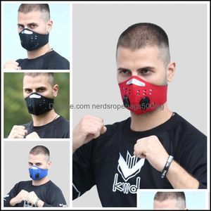 Tasarımcı Maskeler Housekee Organizasyon Home Bahçesi Stok Filtre Yüz Maskesi Solunum Maskesi VAE PM2.5 Koruyucu Ağız Anti Toz Geçirmez