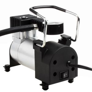 Compressore d'aria portatile caldo Pompa per impieghi gravosi Gonfiatore elettrico per pneumatici Strumento per la cura dell'auto 12V 140PSI / 965kPA