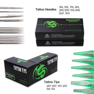 Wholesale x tattoo for sale - Group buy 100 Pcss Mixed Sizes Disposable Tattoo Needles Sterilized x COUNTS OF ASSORTED TATTOO DISPOSABLE TIPS218L