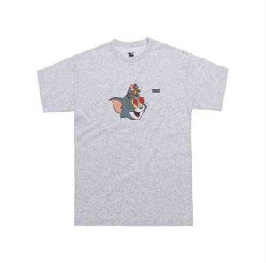 Kith Tom i Jerry Tee Man Kobiet Casual T-shirt krótkie rękawy Sezamny ulica L Modne Ubrania S Owewearna Tops Jakość Tshirts Brands Q14