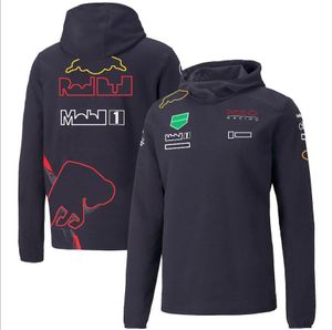 2022 F1 Hoodie Formula One Casual Warm Hoodie Spring Autumn Men's Overdimasy Hooded Sweater Racing Team Jacket kan anpassas