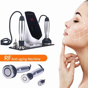 3 in1 RF Tripolar Face Slimming Machine Removal Double Chin Facial Beauty Device Eye Face Anti Wrinkle Whitening Skin Care Tools