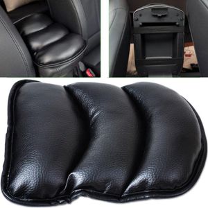 Car Seat Covers Pad Mat Cover Soft Leather Auto Center Armrest Console Box High Quality Protective MatCar