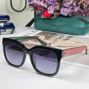 Kırmızı yeşil mavi güneş gözlüğü bağlama logo son satış popüler moda 0034 kadınlar büyük kare çerçeve gözlükler erkek gafas de sol en kaliteli UV400 lens lüks kutu