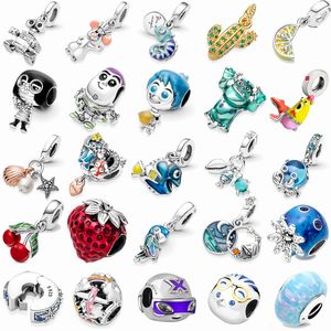 S925 STERLING SLATURA LUZULO DE LUZO DE CANTRAMENTO DE MODIMENTO ACESSORES DE MODAÇÃO BACELA BACELETO OCTOPUS CHARM CHARM FIL