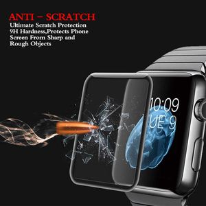 3D gebogen gehard glazen schermbeschermer Cover Film voor IWatch SE mm mm Apple Watch Series mm mm Vol