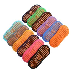 5 par Slip Yoga Pilates Socks Home Sock Conton Kolorowe skarpetki