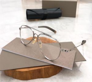 أزياء مصمم بصري نظارات شمسية للرجال DLX101 مفصلي المعادن النظارات