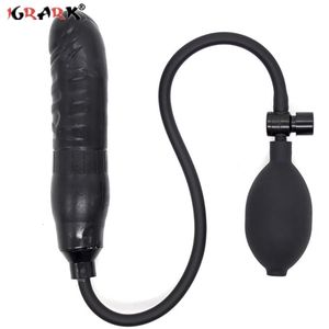 Sex Toy Massagegeräte aufblasbare Butt Plug Anal Toys Expandation für Mann Paare erotische Prostata -Massagebereich Shop