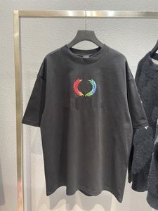 2022 夏の男性ポロデザイナー tシャツルーズ Tシャツファッションブランドトップ女性シャツ高級服ストリートスリーブ服プラスサイズ XS-L