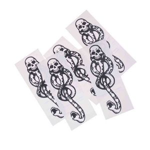 NXY Temporary Tattoo 5pcs Death Eaters Dark Mark Make Up Tattoos Stickers Cosplay Accessories and Dancing Party Dance Arm Art Tatoo 0330