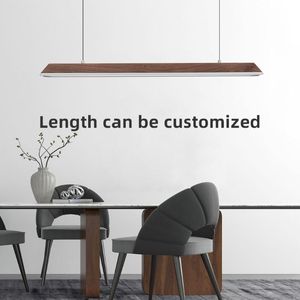 Pendelleuchten Wide Face Nordic Restaurant Licht Moderne minimalistische Büro Esstisch Bar Tagungsraum LED-Streifen