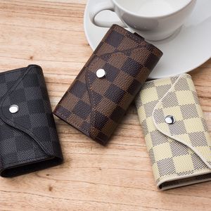 Designer-Geldbörse aus hochwertigem Leder für Herren und Damen, ikonische strukturierte Mode, lange, kurze Geldbörsen mit Reißverschluss, Münzgeldbörse, Kartenetui, Business-Clutch-Taschen für Jungen und Mädchen