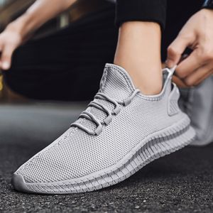 Işık Koşu Ayakkabıları Rahat erkek Sneaker Nefes Kaymaz Aşınmaya dayanıklı Açık Yürüyüş Erkekler Spor Ayakkabı 220422