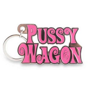 "cat Car" Series Alloy Key Ring Sexy Movie Killer Bill Pendant Letter Men's and Women's Accessories Gifts