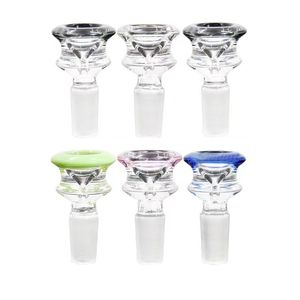 Smoking Glass Bowls Slide Filter mm mm Joints Mix Colors For Electronic Enail Bongs Hookah Water Pipe