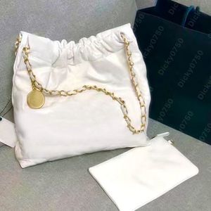 2022 beach shoulder bags top quality Designer Bags shopping bag pouch leather 22s tote summer Women Large Capacity chain purse messenger Crossbody Casual dicky0750