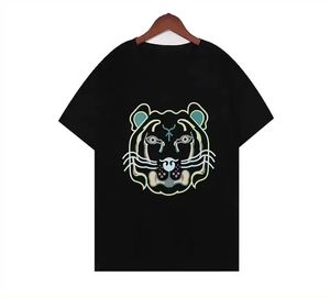 メンズTシャツデザイナーTシャツ男半袖女性グラフィックティーシャツLuxe Tiger印刷ミリタリーTシャツ女性ファッション特大Tシャツレディーストップクオリティトップス
