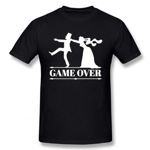 Camisetas masculinas Jogo sobre o noivo Bachelor Party Sirt Funny Camise