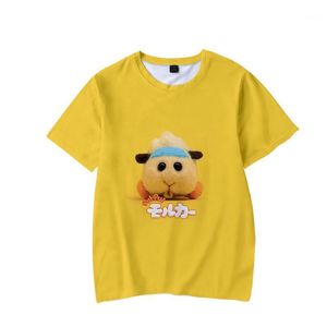Sprzedaż D Beibei Molcar Gwinea Świnia Męska żółta koszulka Okrągły Neck Damskie Dorywczo Dzieci Letnie Chłopcy Dziewczyny Niebieskie Top Koszulki