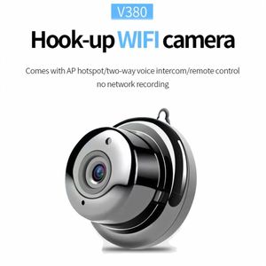 V380 HD Wifi Mini Cameras Secret Smart Auto IR-Cut Videos Motion Sensor Video cam Night Vision Motion Detection P2P Camera Hook-up Comcorder