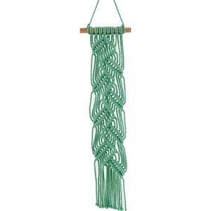 Boho Hanging Tapestry Vintage Fabric Macrame Decoration Watt-Hit Meter Cover Cover Hotel Hanget Home Office Decor