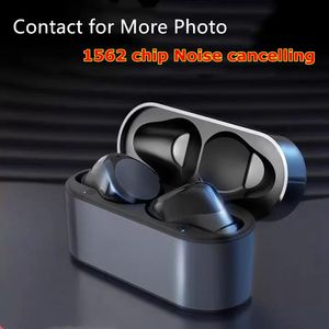 O mais novo fone de ouvido 100% cancelamento do ANC Wireless Bluetooth Earnessphones 5.0 Sports Sports Headset Mini Estéreo Bluetooth fone de ouvido Bluetooth Detecção na orelha Mesmo antes