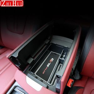 Changan CS75 Plus ABSプラスチックアクセサリーLHDのための車のオーガナイザースタイリングの内部肘掛け保管箱カバーステッカー